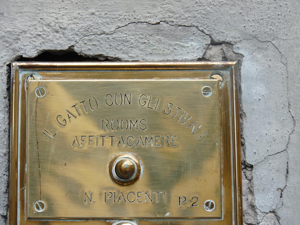 Il Gatto Con Gli Stivali - Affittacamere Florencja Zewnętrze zdjęcie